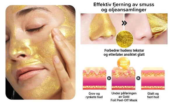 Gull folie Peel-off maske