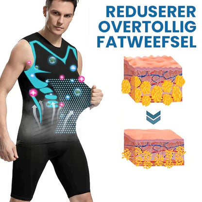 Fittex™ DEN NYESTE versjonen Ionic Shaping ermeløs skjorte